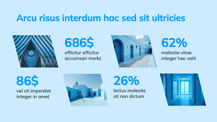 Parallex Blue Analytical slide 4